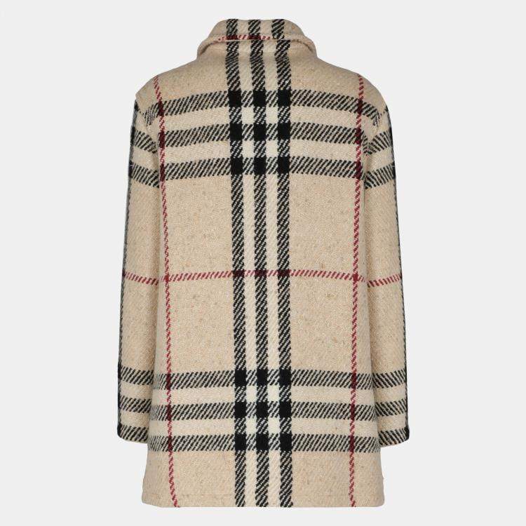 Vintage burberry outlet wool coat