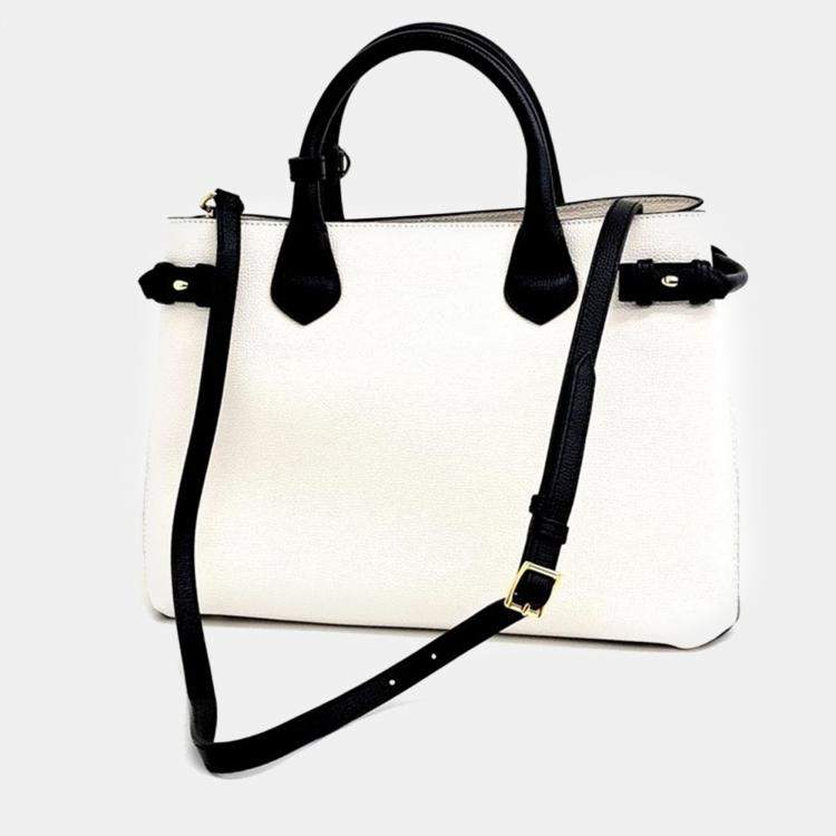 Pre Owned Burberry Medium Banner Bag