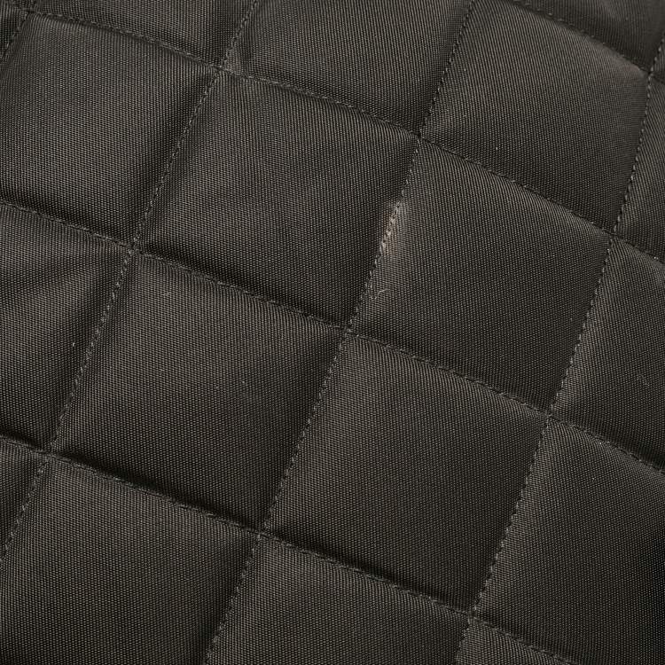 Pre Owned Burberry Black Quilted Nylon Brooke Hobo