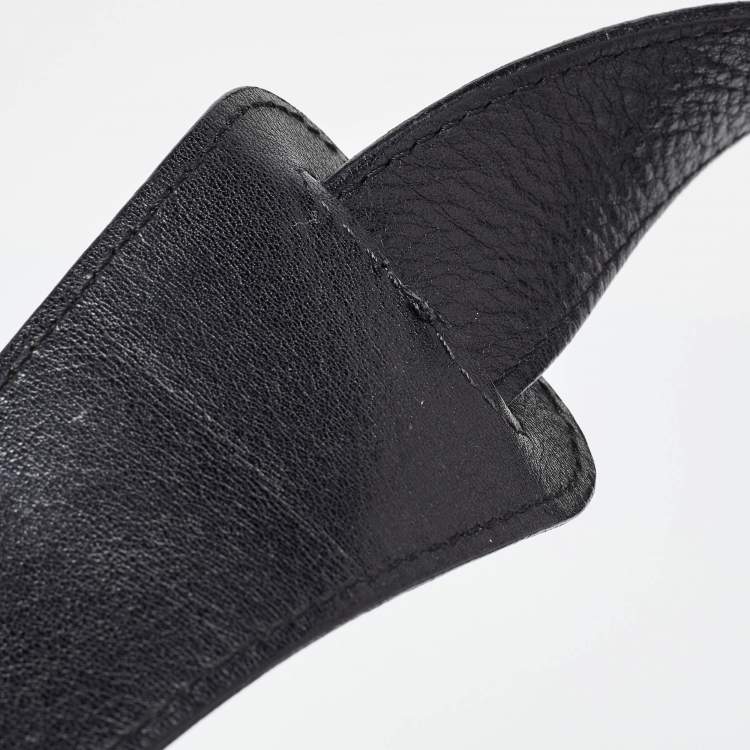 Pre Owned Burberry Black Quilted House Check Margaret Shoulder Bag