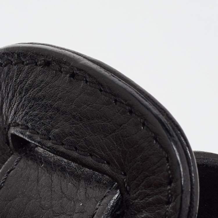 Pre Owned Burberry Black Quilted House Check Margaret Shoulder Bag