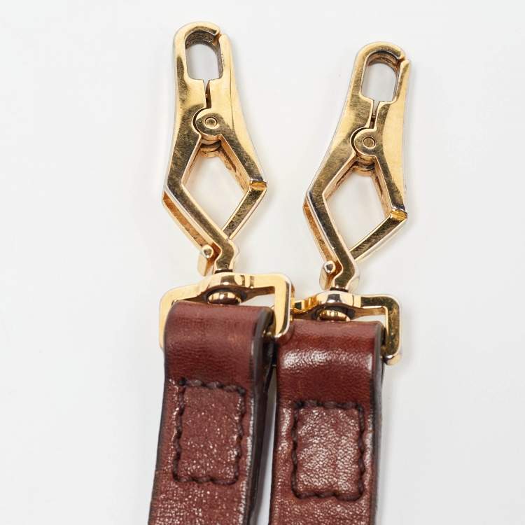 Pre Owned Burberry Brown/Beige Nova Check Canvas and Leather Abbott Shoulder Bag