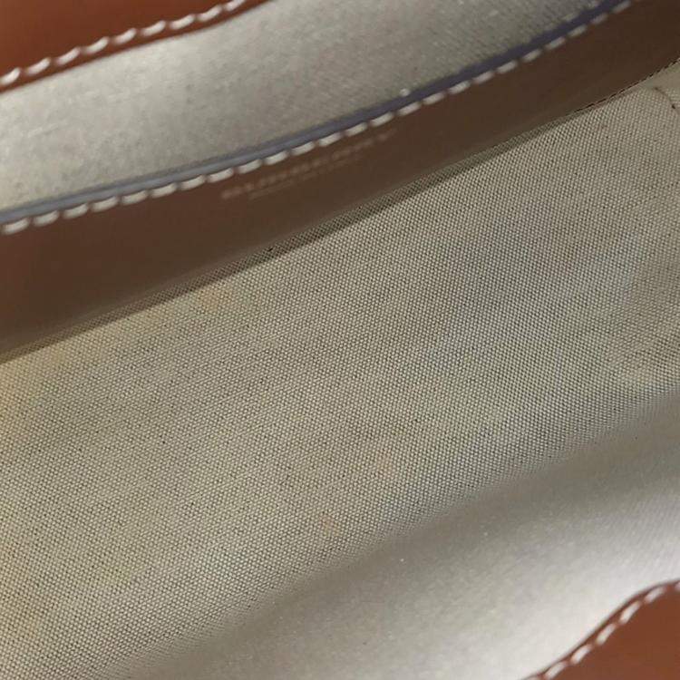 Pre Owned Burberry Horseferry Note Crossbody Bag