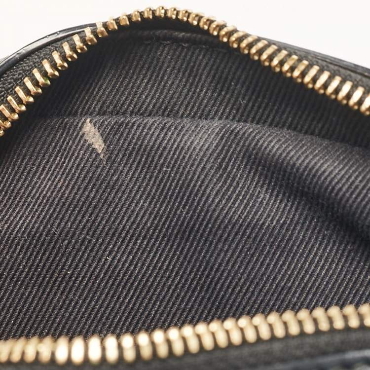 Pre Owned Burberry Multicolor TB-Print Coated Canvas and Leather Camera Crossbody Bag