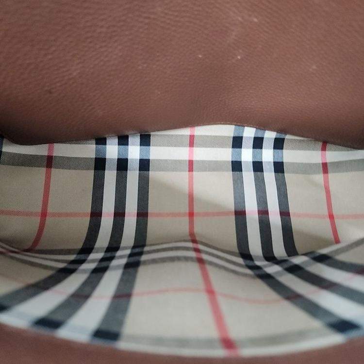 Pre Owned Burberry Note Crossbody Bag