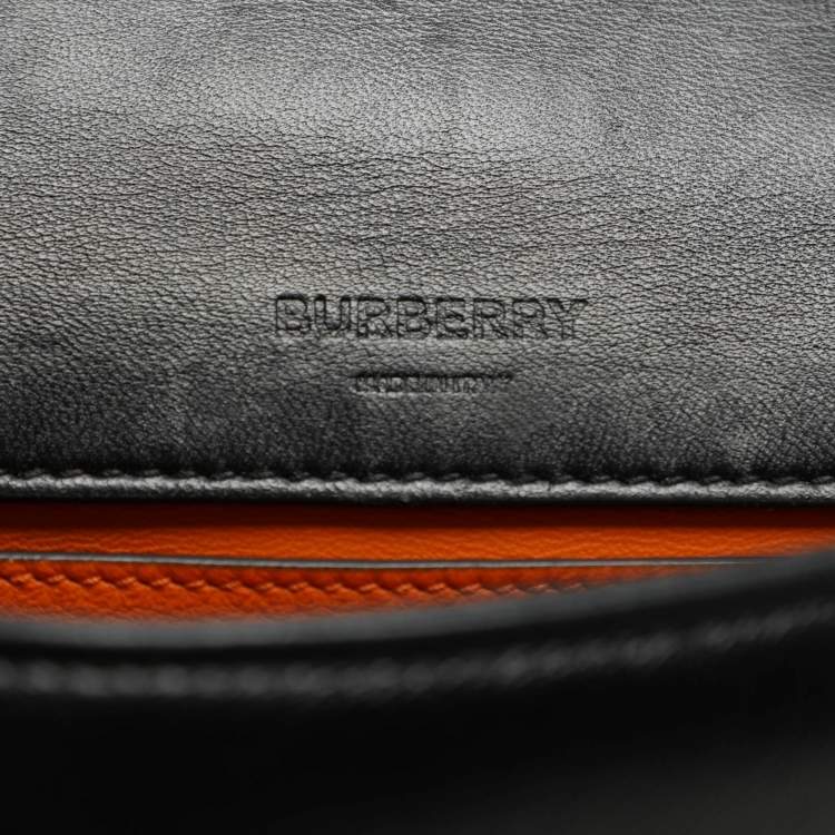 Pre Owned Burberry Black Quilted Leather Small Lola Shoulder Bag