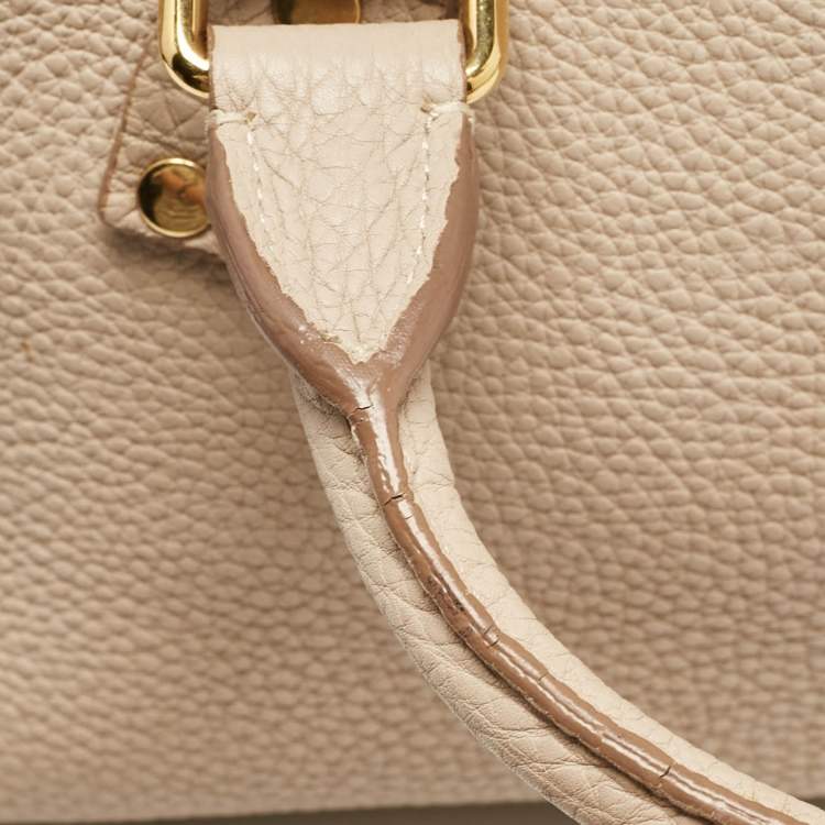 مملوكة مسبقًا Burberry Beige Leather Bloomsbury Heritage Bag