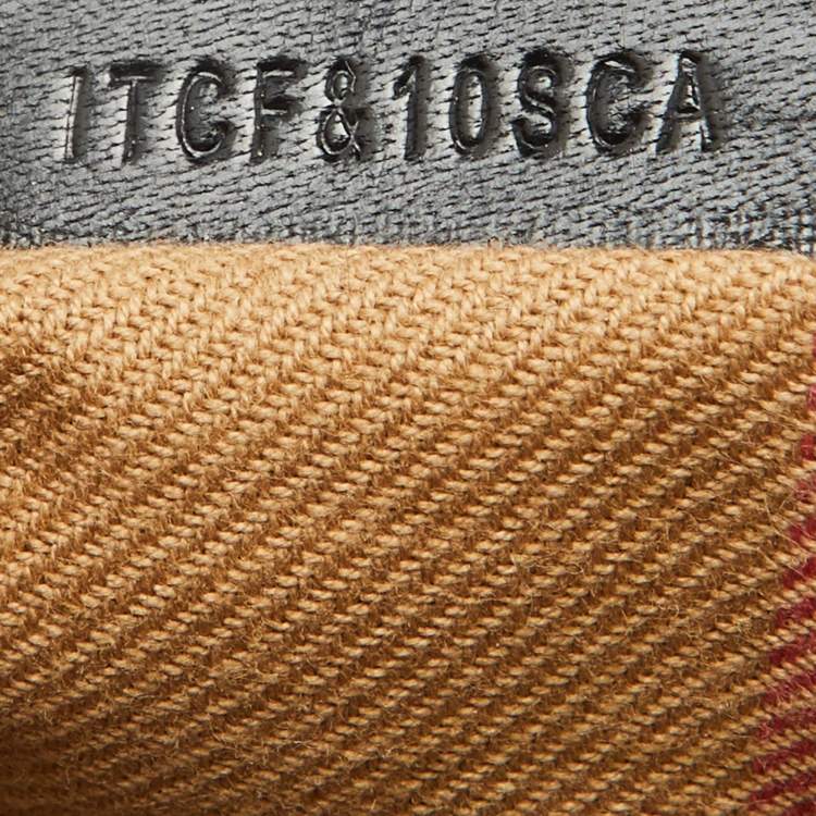 Pre Owned Burberry Black Leather Salisbury Tote