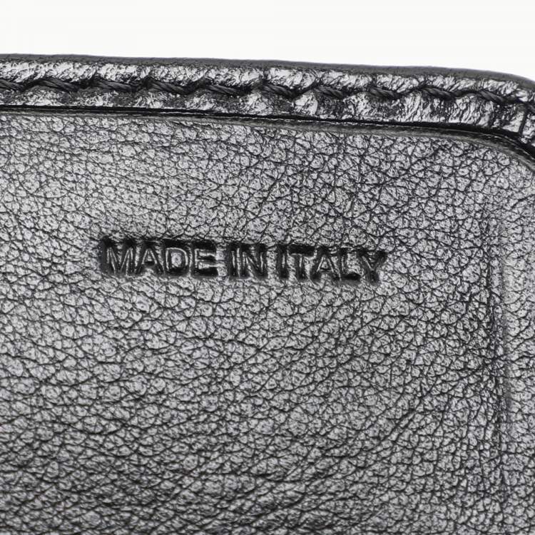 Pre Owned Burberry Black/Beige Nova Check Canvas and Leather Continental Wallet