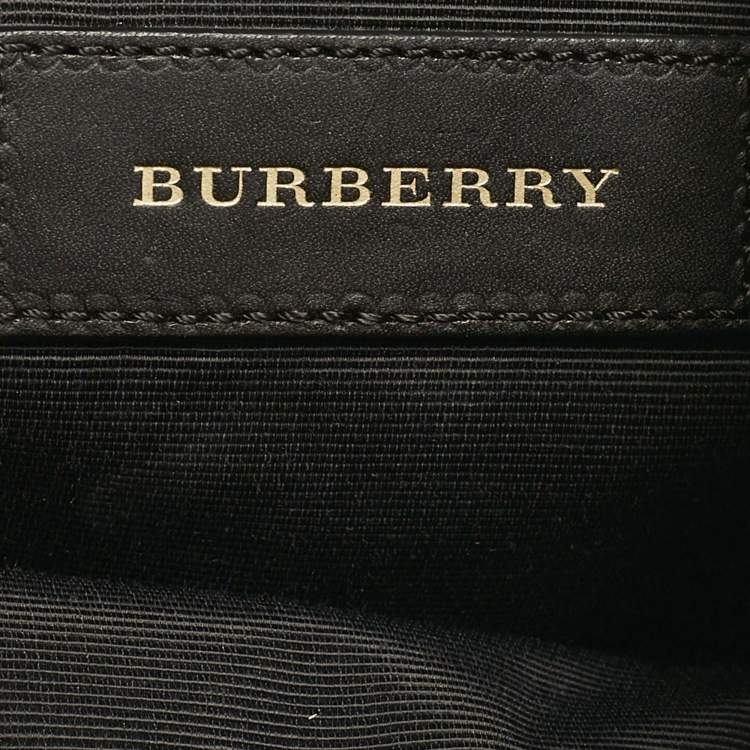 Pre Owned Burberry Mauve Pink Nylon Mini Drawstring Backpack