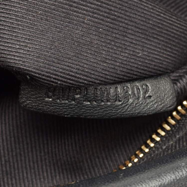 Pre Owned Burberry Black Quilted Leather Medium Lola Shoulder Bag