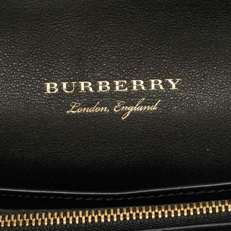 Pre Owned Burberry Multicolor Leopard Pint Calfhair, Suede and Python Buckle Crossbody Bag