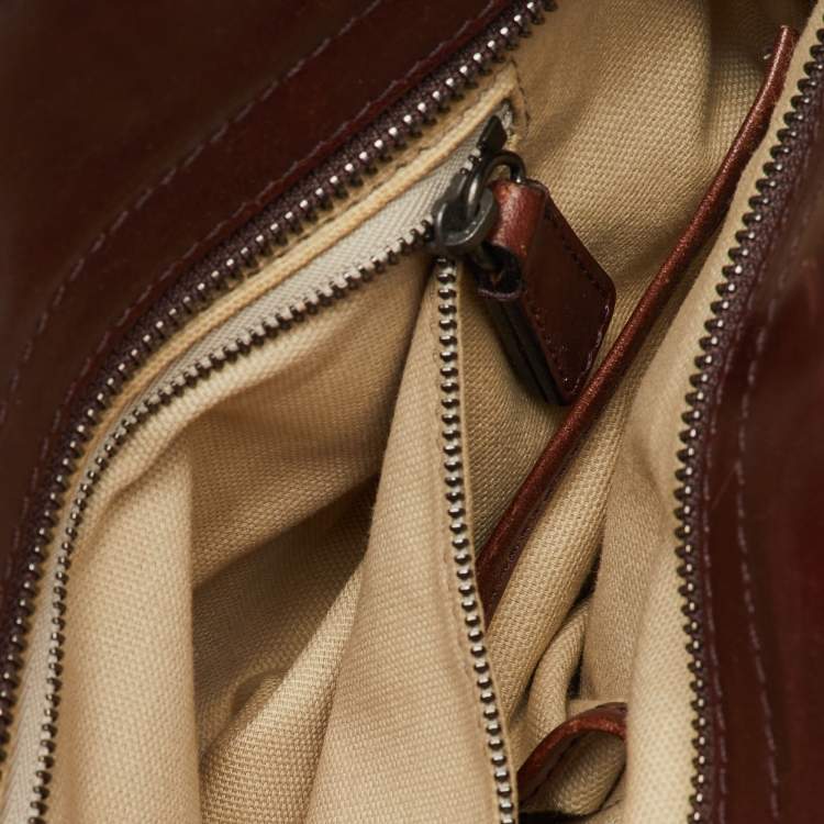 Pre Owned Burberry Beige/Brown Mega Nova Check Canvas and Leather Lowry Tote