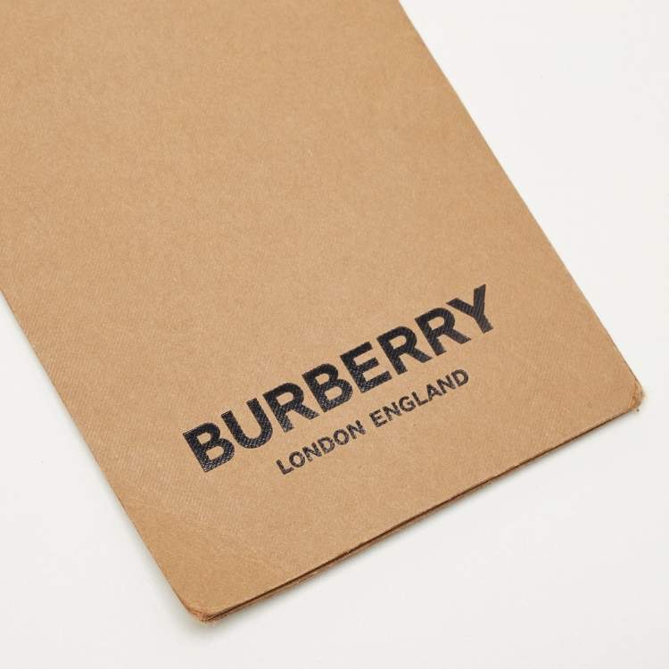 Pre Owned Burberry Yellow Leather TB Belt Bag