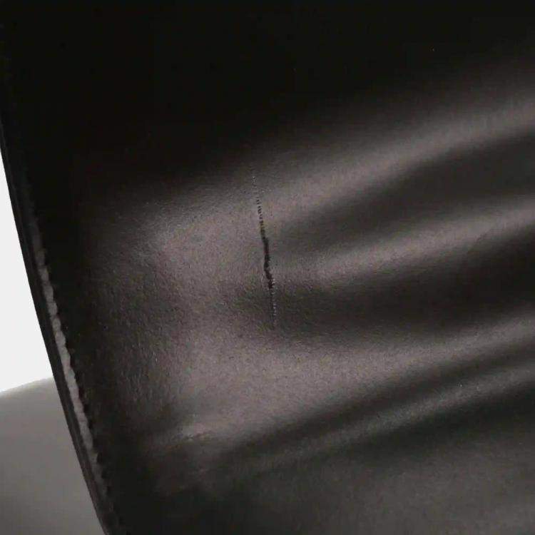 Pre Owned Burberry Black Leather Handbag