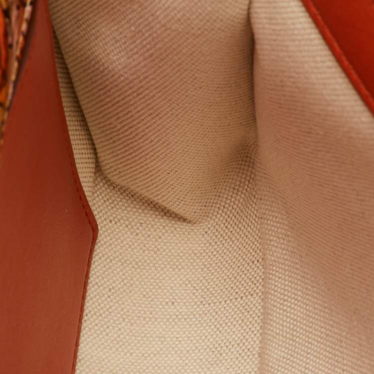 مملوكة مسبقًا Burberry Multicolor Satin and Leather Small Lola Shoulder Bag