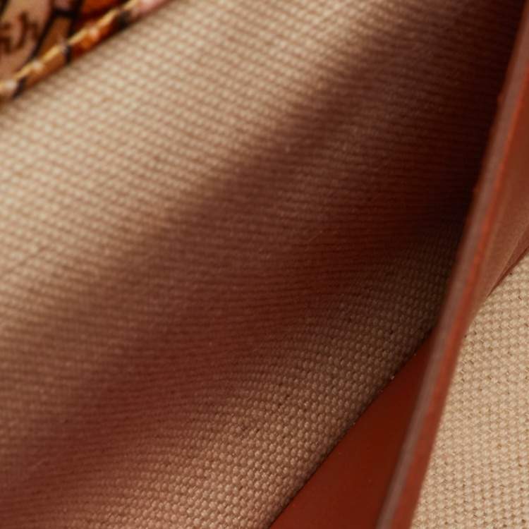 مملوكة مسبقًا Burberry Multicolor Satin and Leather Small Lola Shoulder Bag