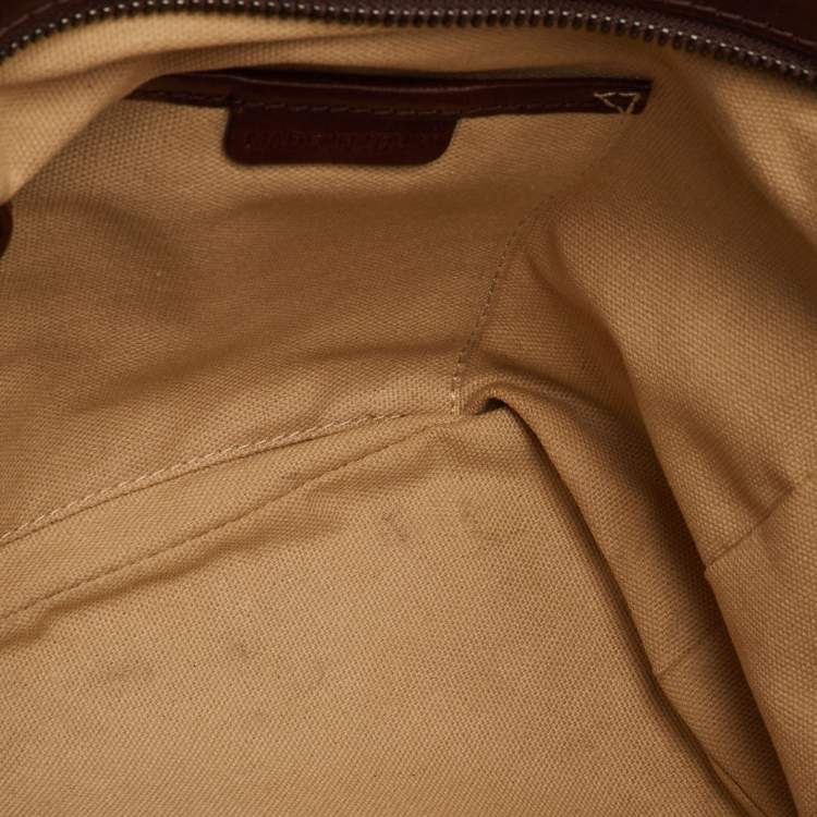 مملوكة مسبقًا Burberry Lowry Brown/Beige Mega Check Canvas and Leather Tote