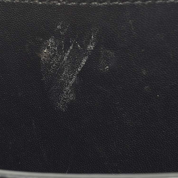 Pre Owned Burberry TB Small Beige/Black Leather Shoulder Bag