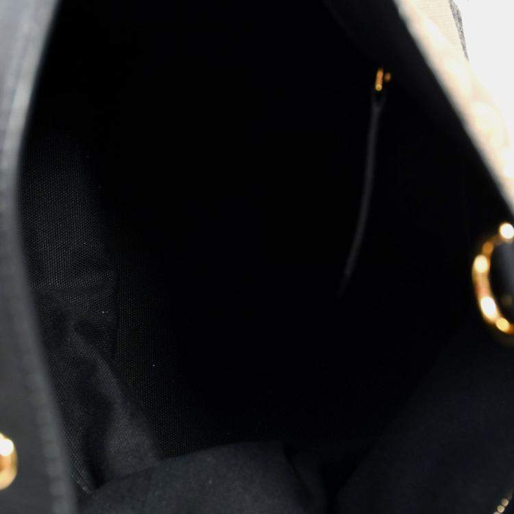 مملوكة مسبقًا Burberry Brown/Black Linen/Leather Novacheck Studded Hobo Bag