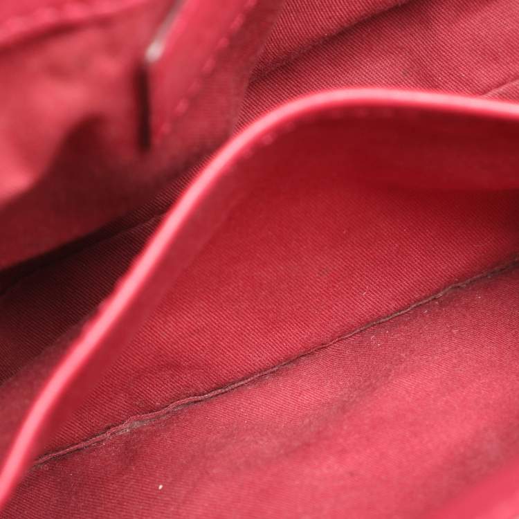 مملوكة مسبقًا Burberry Beige/Pink Haymarket Check PVC and Leather Shoulder Bag