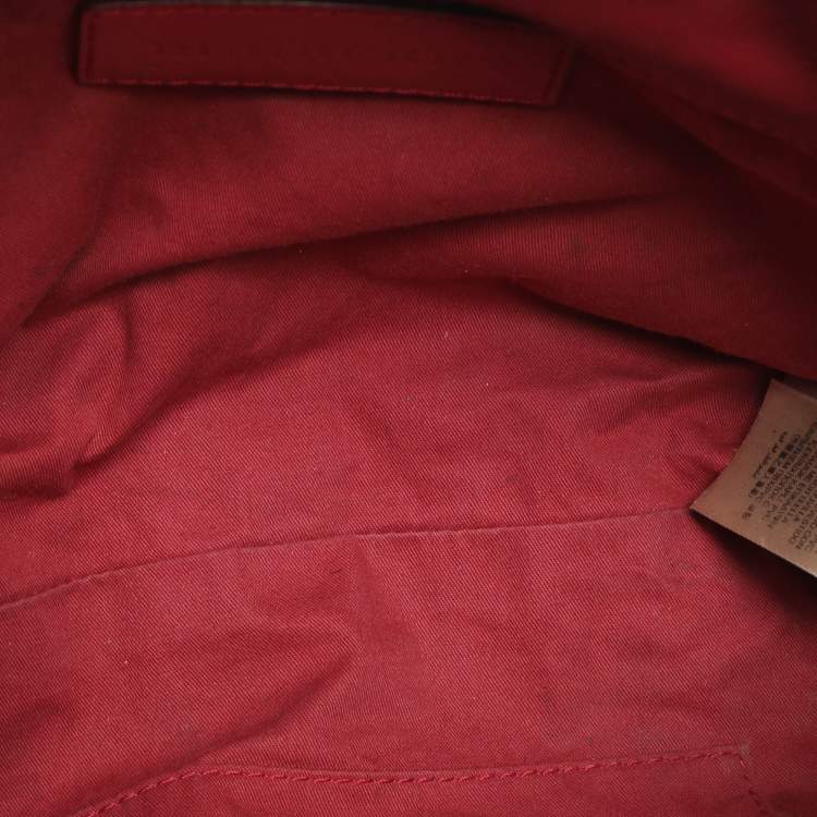 مملوكة مسبقًا Burberry Beige/Pink Haymarket Check PVC and Leather Shoulder Bag