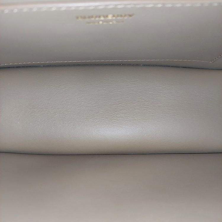 Pre Owned Burberry Brown Canvas and Leather Crossbody bag