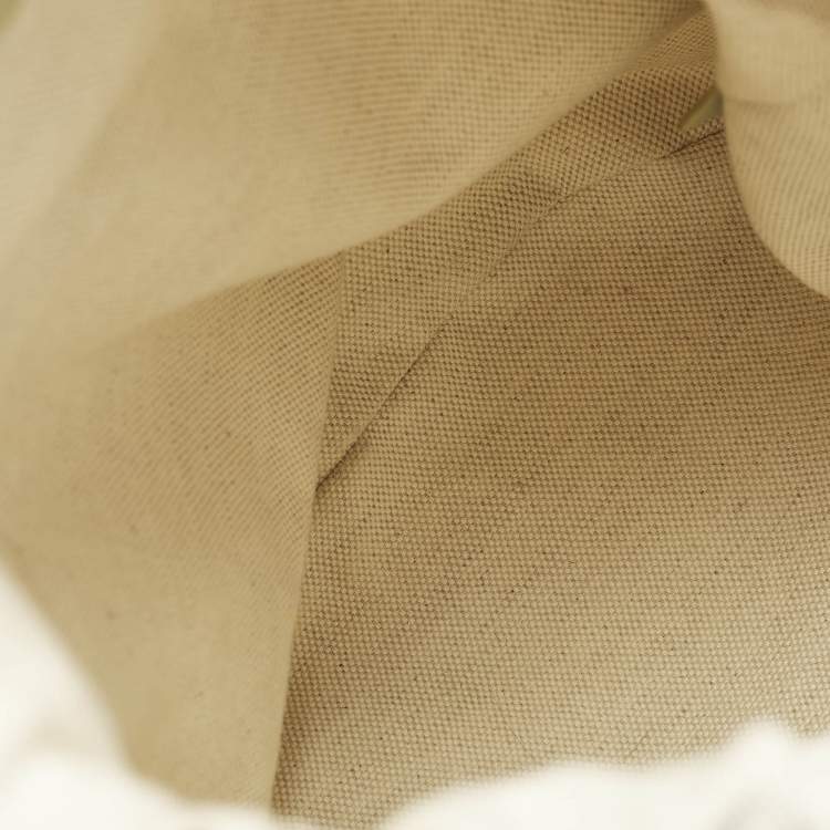 مملوكة مسبقًا Burberry Brown Laser Cut Leather Bucket Bag