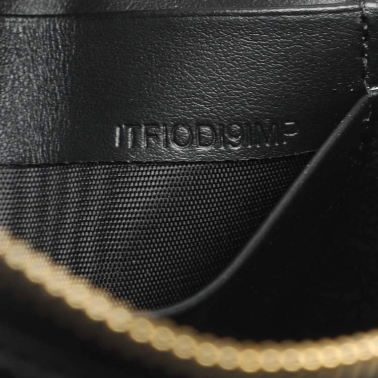 Pre Owned Burberry Olympia Beige Vintage Check Canvas and Leather Pochette