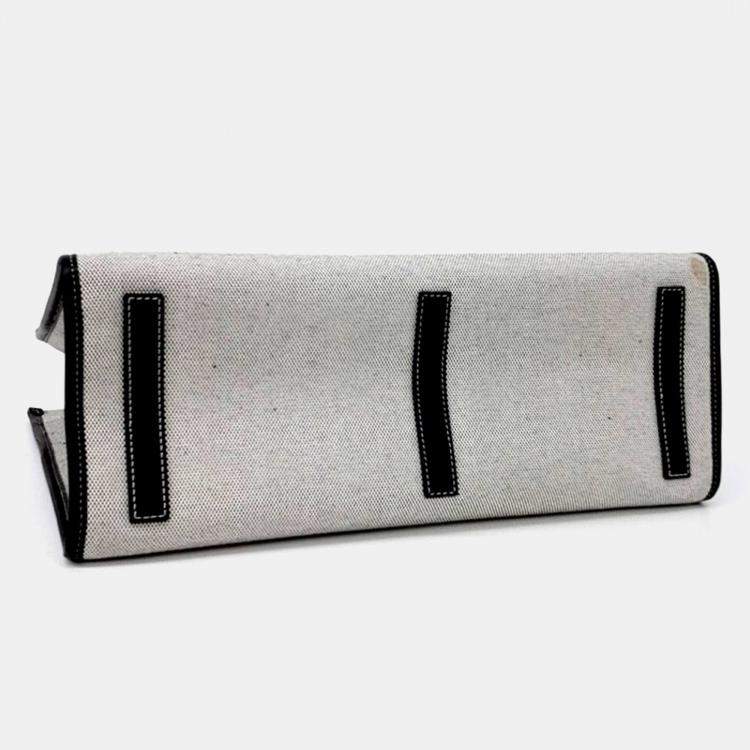 Pre Owned Burberry Black, Grey Fabric Freya Shoulder Bag Medium