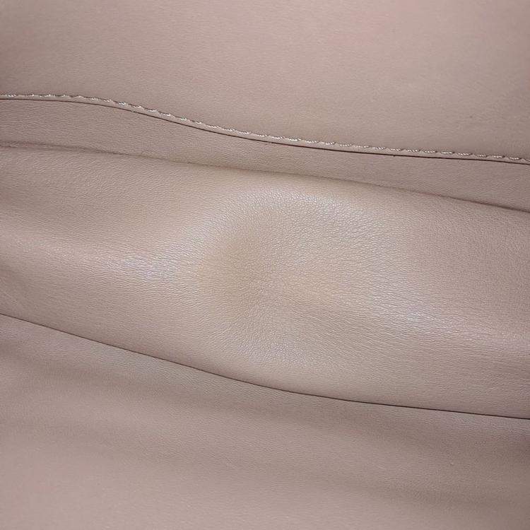 Pre Owned Burberry Black Leather TB Alice Shoulder Bag