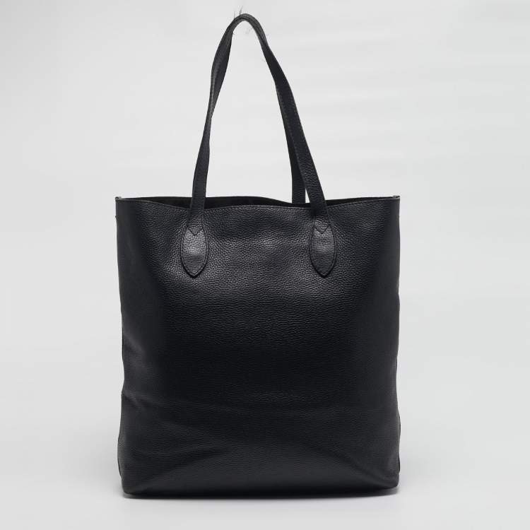 Pre Owned Burberry Remington Black Leather Shopper Tote