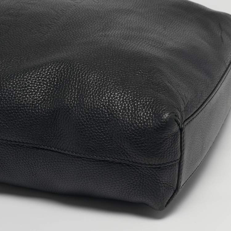 Pre Owned Burberry Remington Black Leather Shopper Tote