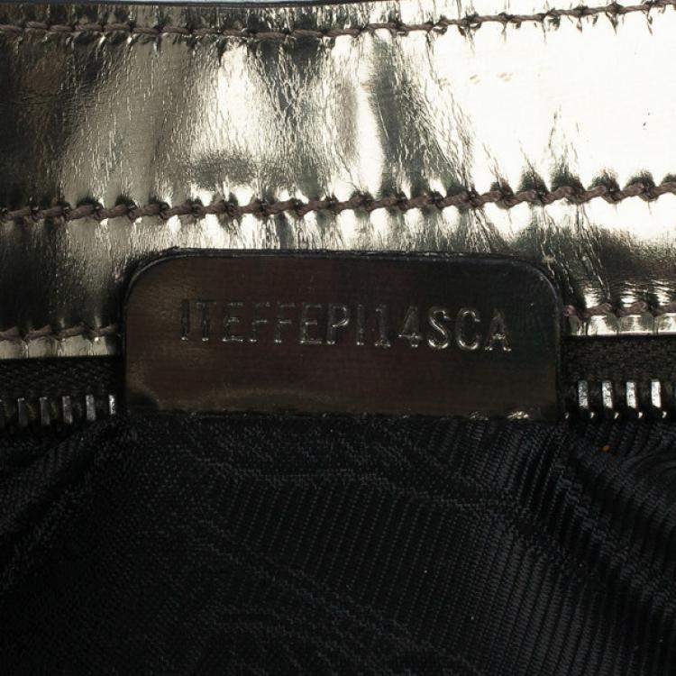 Pre Owned Burberry Metallic Clutch