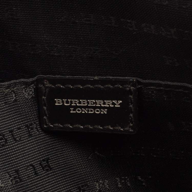 Pre Owned Burberry Beige Vintage Check Coated Canvas Backpack