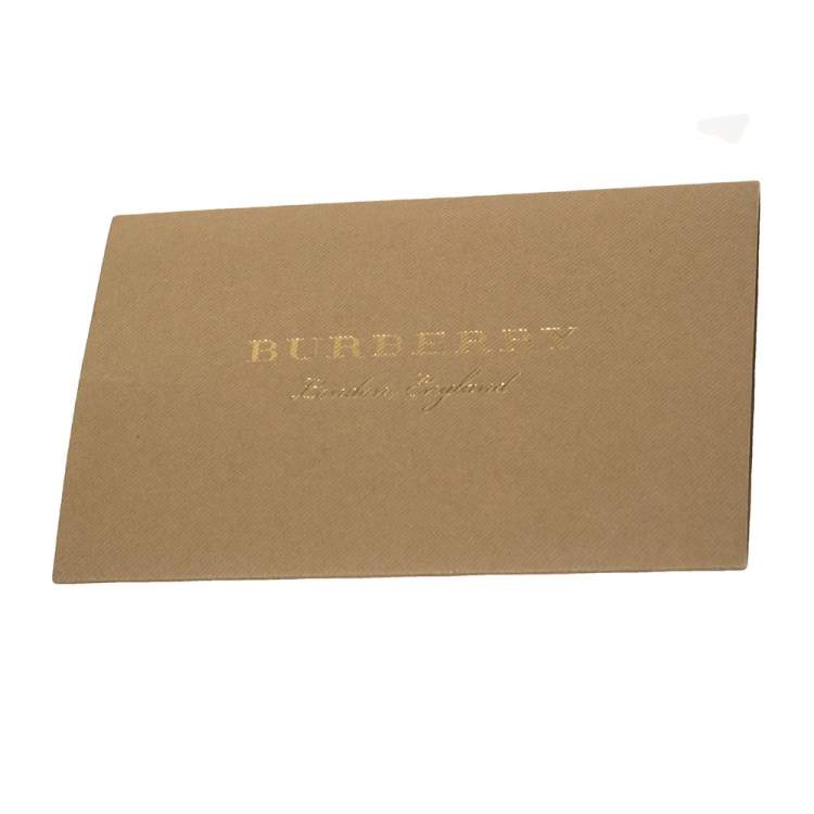 Pre Owned Burberry White/Black Leather and House Check Canvas Small Camberley Top Handle Bag