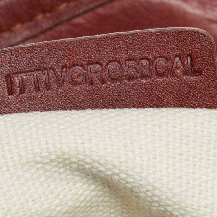 Pre Owned Burberry Beige House Check Canvas and Leather Trim Shopper Tote