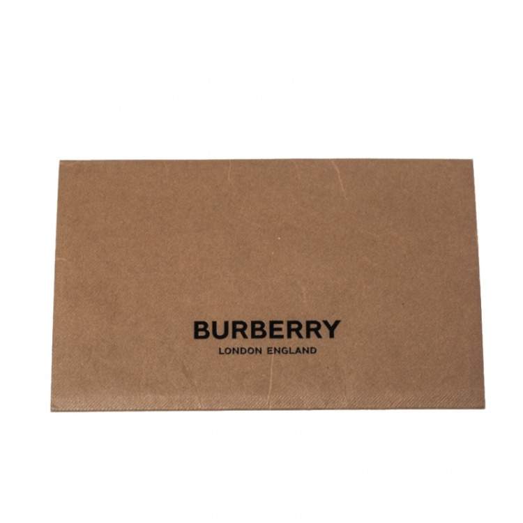 Pre Owned Burberry Black Logo Print Nylon and Leather Bum Belt Bag 