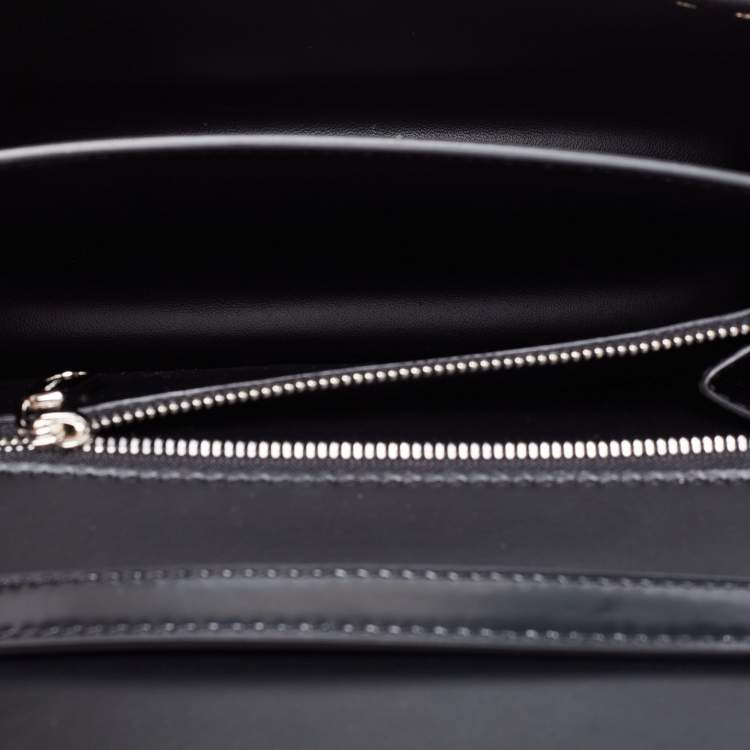 Pre Owned Burberry Black Leather Ramadan Exclusive Shoulder Bag