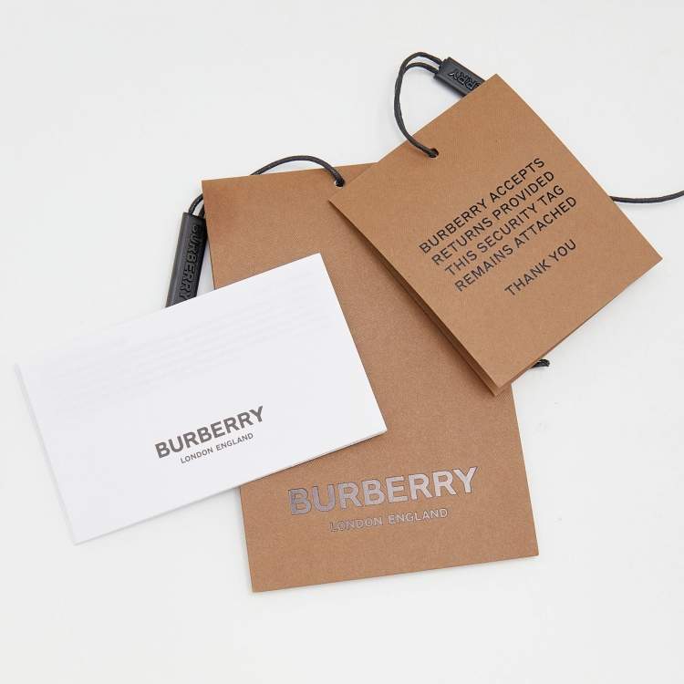 Pre Owned Burberry Multicolor TB Monogram Print Nylon Bum Bag
