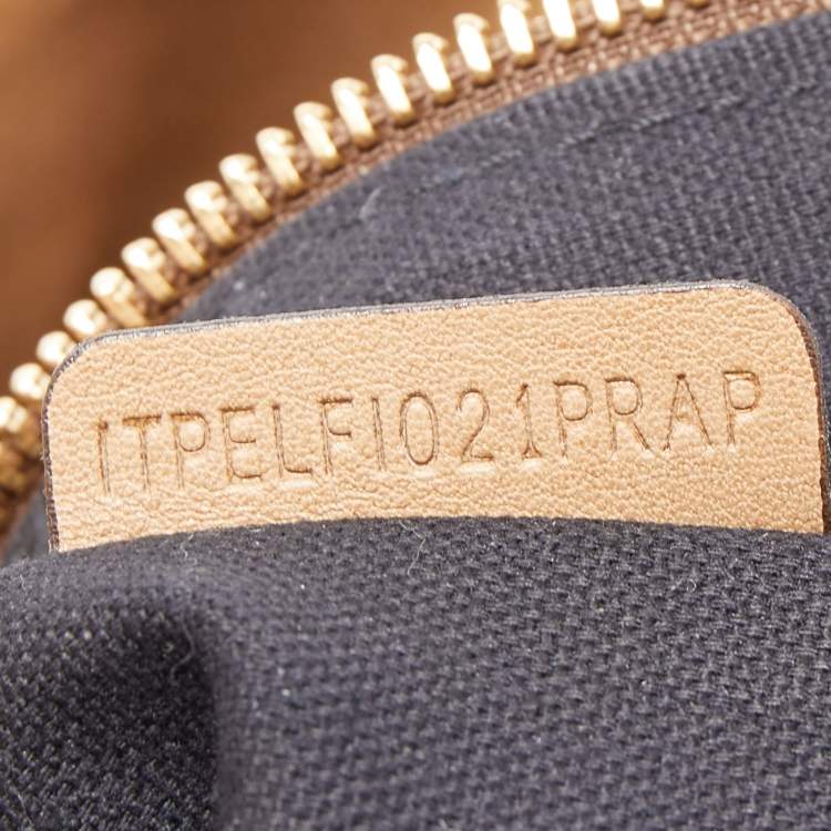 Pre Owned Burberry Beige House Check Canvas and Leather Pleated Studded Hobo