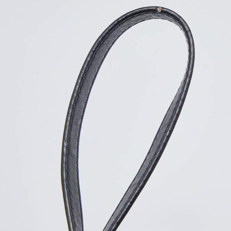 Pre Owned Burberry Black Nylon and Leather Buckleigh Tote