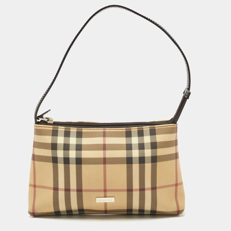 Burberry Pink/Brown House Check PVC Shoulder Bag Burberry | The Luxury  Closet