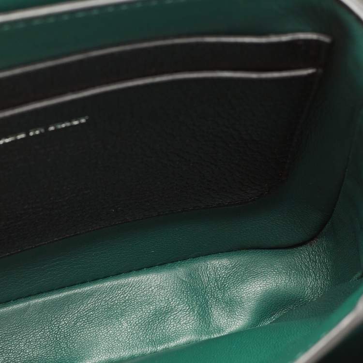 Pre Owned Burberry Black Leather Small D Ring Shoulder Bag