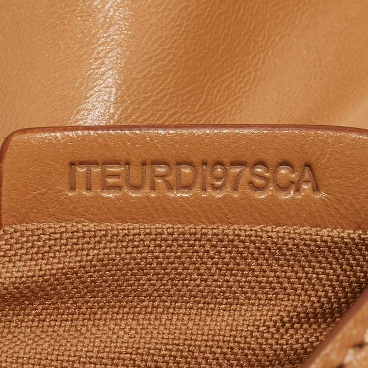 Pre Owned Burberry Beige Soft Leather Small Olympia Shoulder Bag
