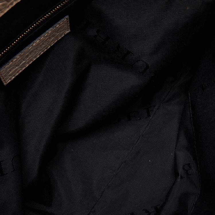 Pre Owned Burberry Beige Leather Medium Dewsbury Tote 