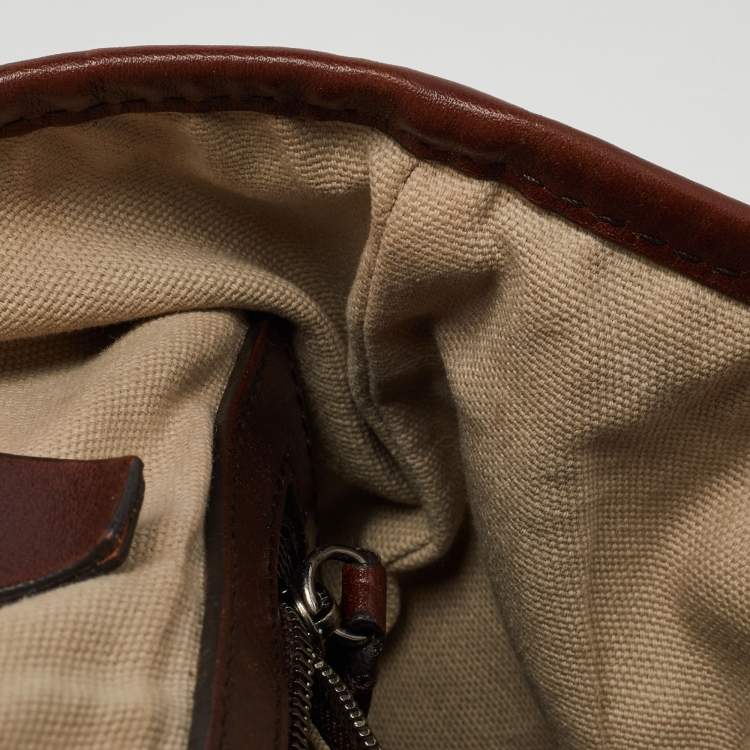 Pre Owned Burberry Multicolor Mega Check Canvas and Leather Tote