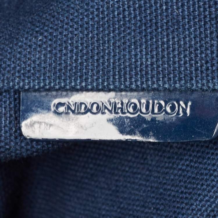 Pre Owned Burberry Blue Ombre Supernova Check PVC Bilmore Tote