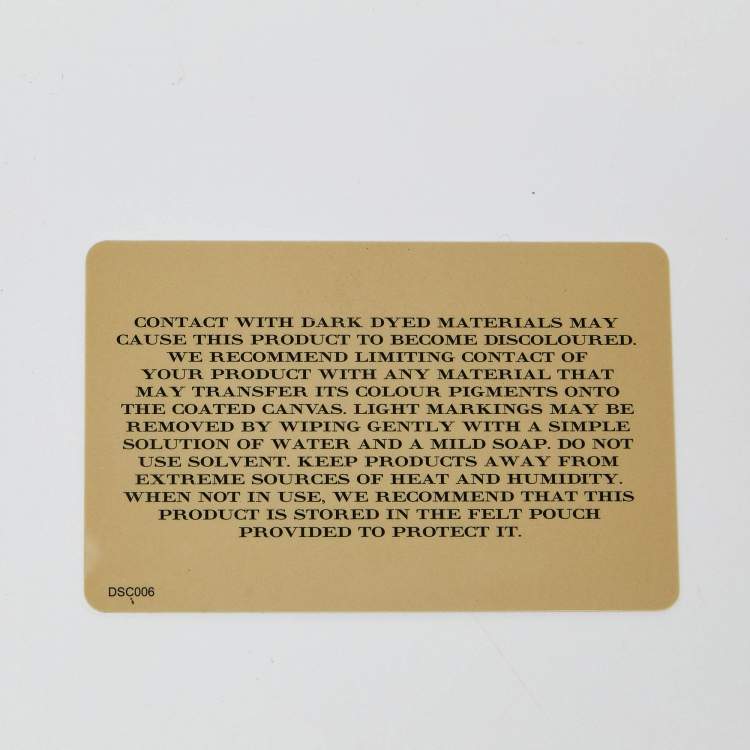 Pre Owned Burberry Beige/Black Super Nova Check PVC and Patent Leather Tote