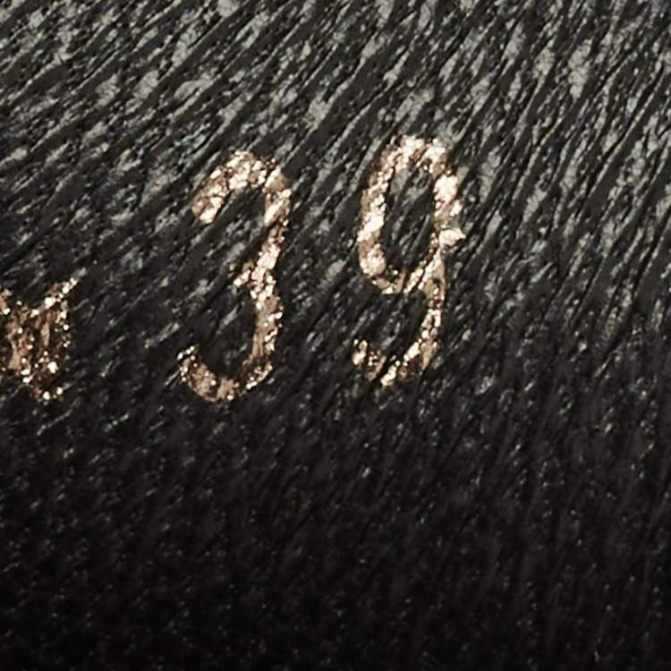 Pre Owned Burberry Check Size 39 Black/Beige House Check Canvas and Leather Lace Up Sneakers